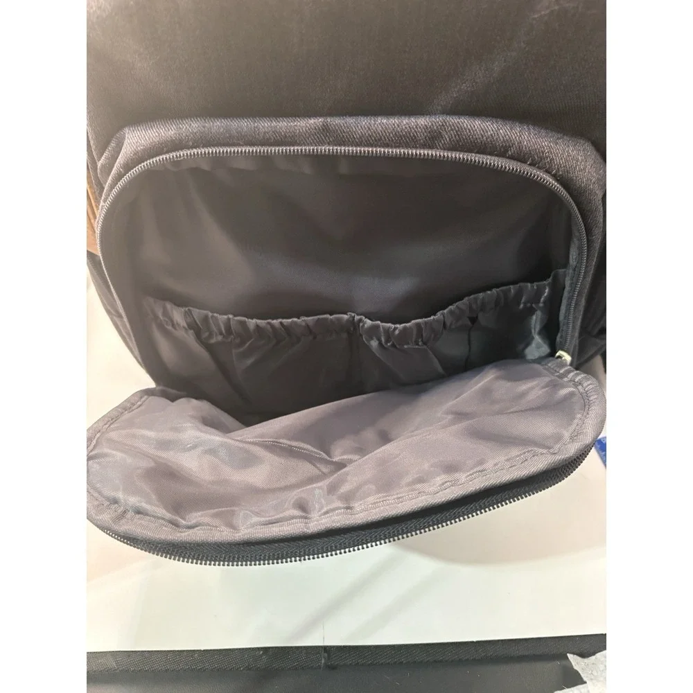 Eddie Bauer Canyon Summit Convertible Diaper Bag Backpack Charcoal Gray